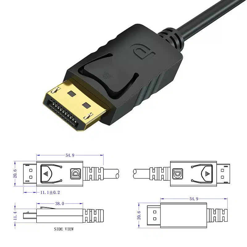DisplayPort interface form