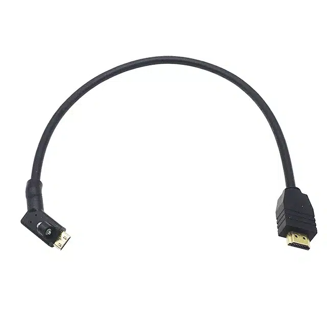 HDMI A-Male to D-Male with Screw Holding