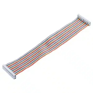 UL-listed IDC 40-pin female to female ribbon cable with UL2651 AWG28 wire.