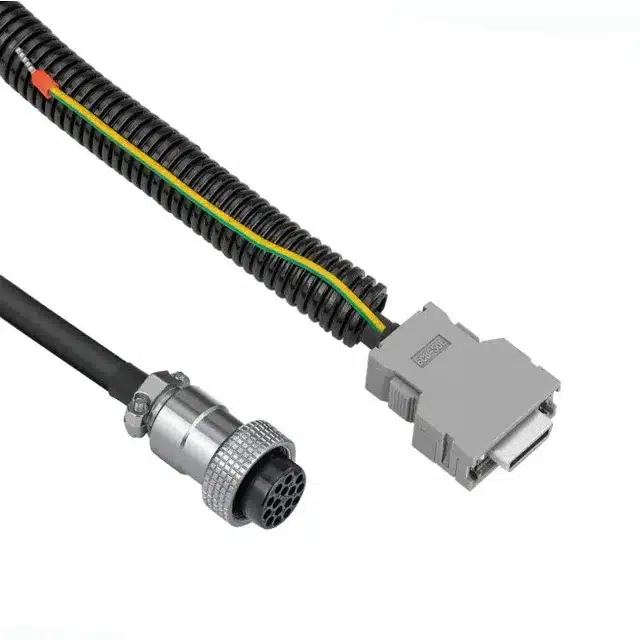 Industrial robot system control wiring harness