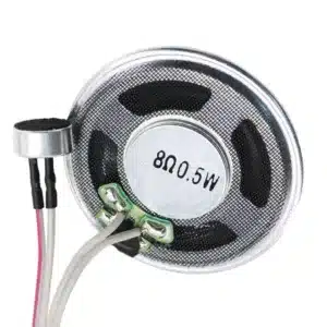 Robot speaker harness with high-purity copper wiring, full-coverage protective sleeving, and secure micro-pitch connectors.