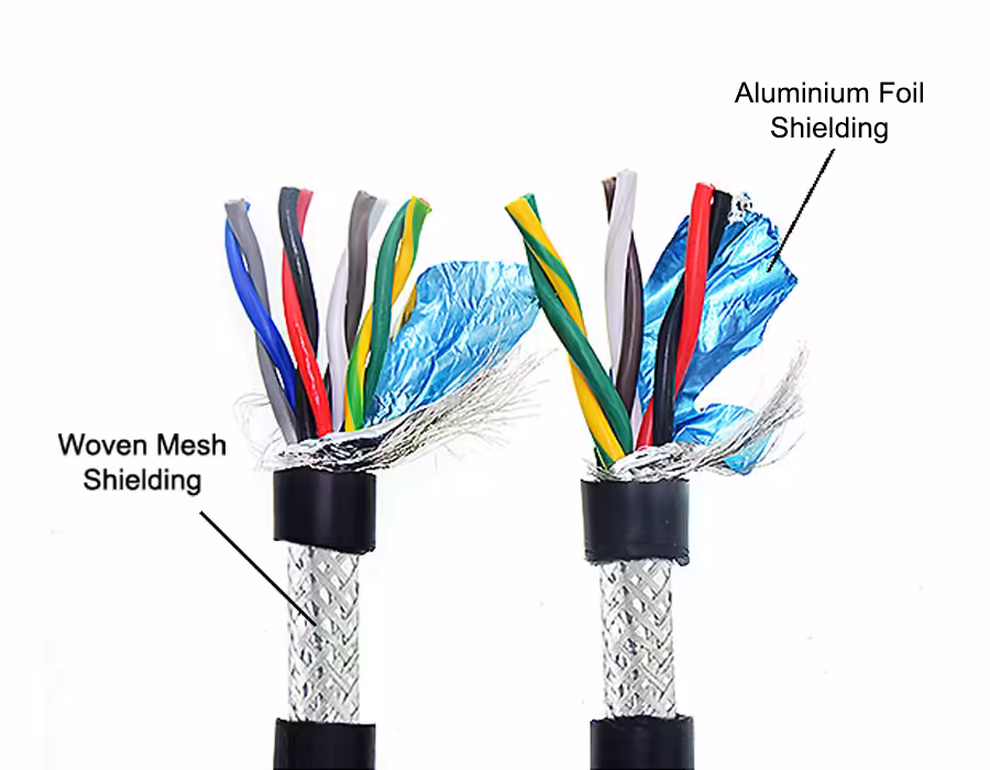 Twisted pair shielded cable