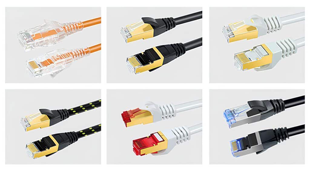 Common Ethernet Cable Assemblies
