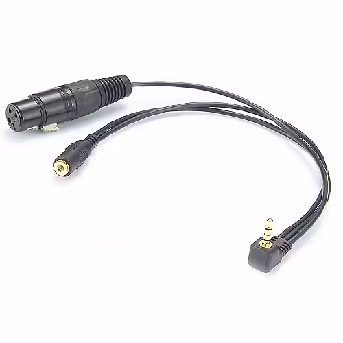 Right Angle TRS Cable