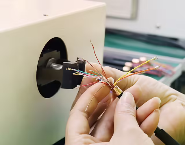 LVDS Cable Twisting Process
