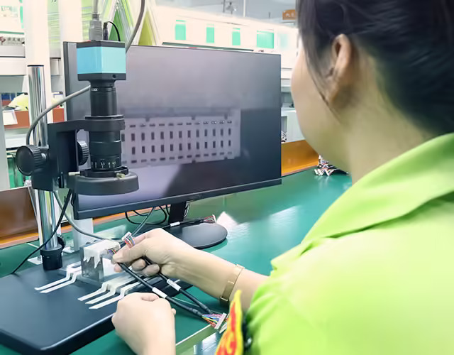 LVDS Cable Wiring Inspection
