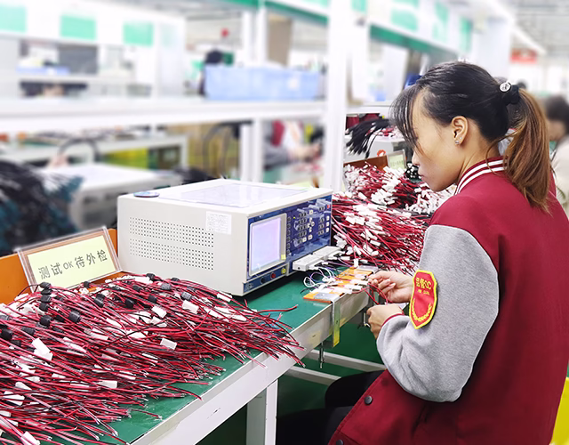 Our Appliance wiring harness processing