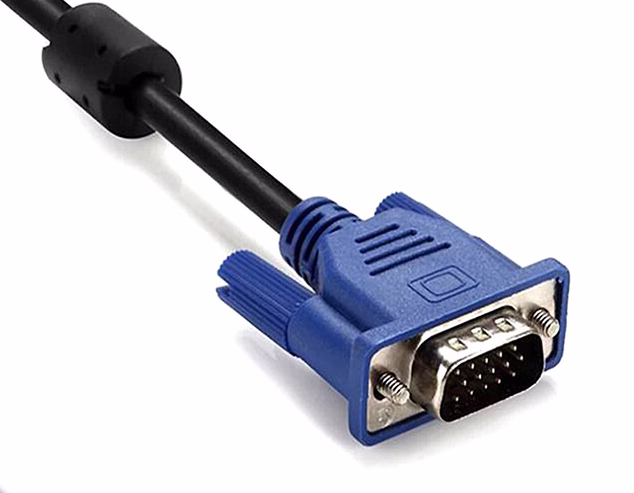 15‑pin VGA plug