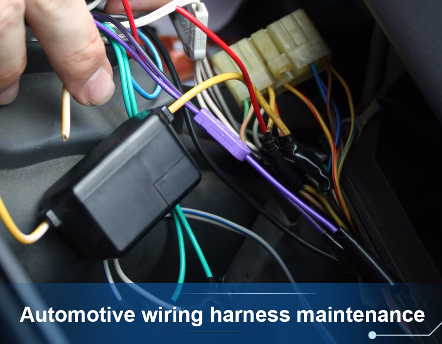 Automotive wiring harness maintenance