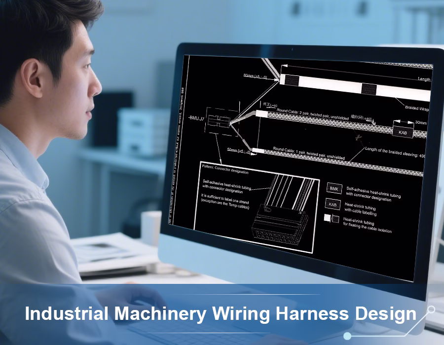 Industrial Machinery Wiring Harness Design