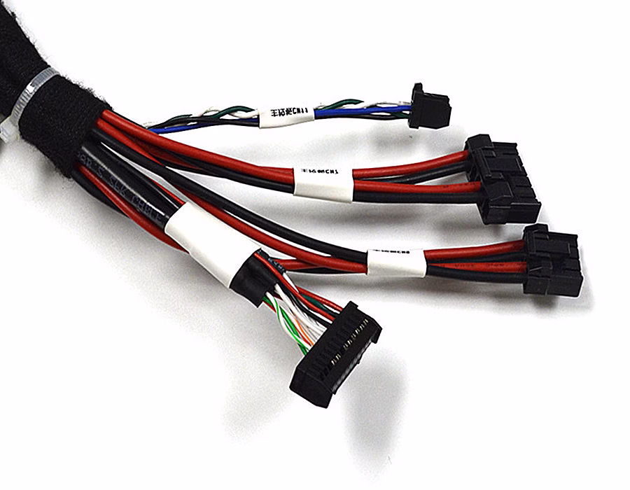 Industrial automation robot wiring harness
