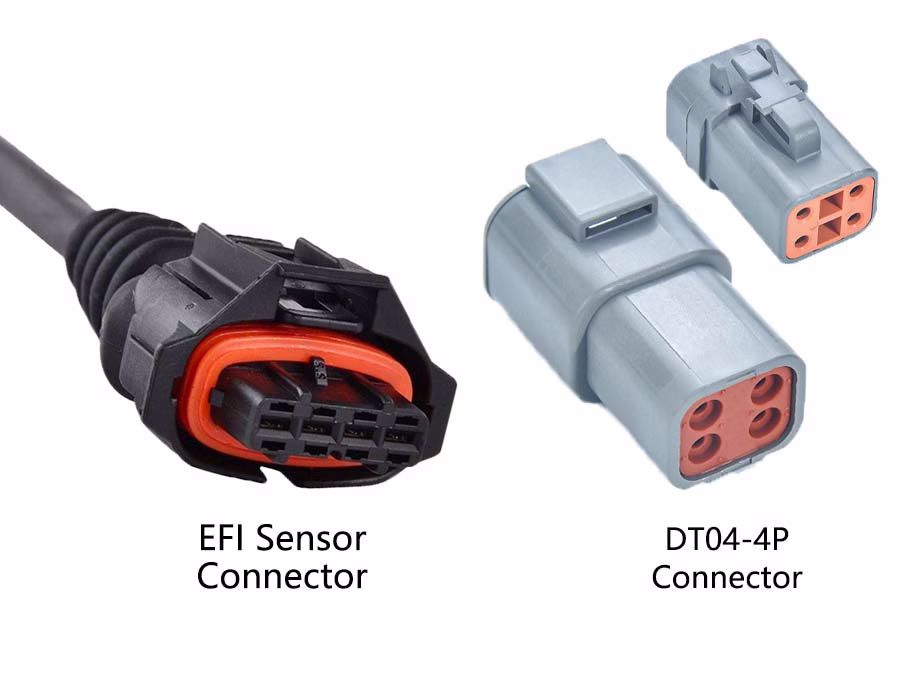 DT04-4P series and EFI Sensor connectors