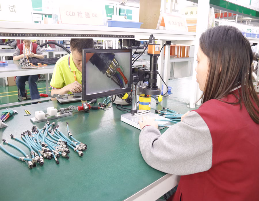 CCD solder joint inspection