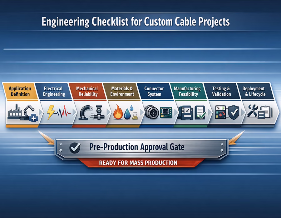 Engineering Checklist for Custom Cable Projects