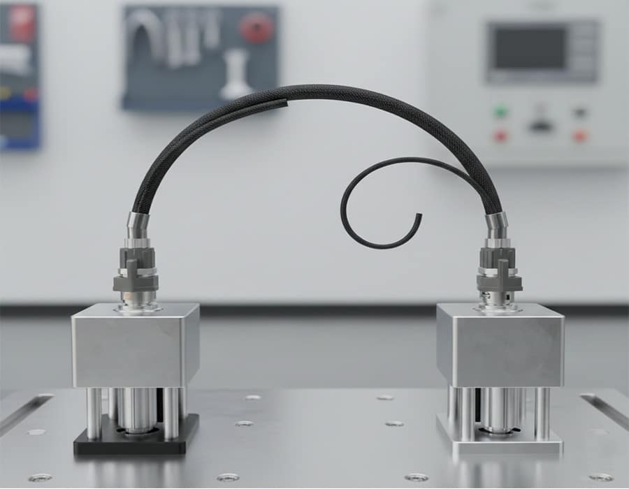 Analysis of rugged interconnect systems showing strain relief and mechanical durability