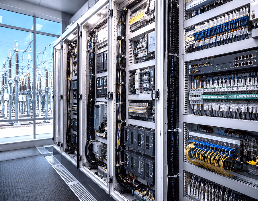Indoor Digital Substation Control Room