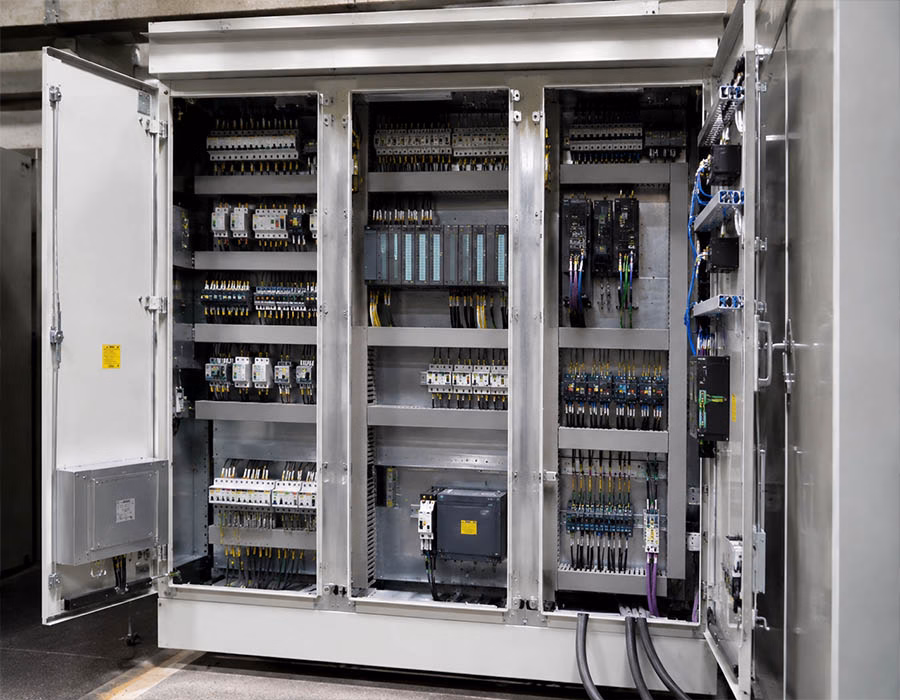 PLC Control Cabinet Wiring