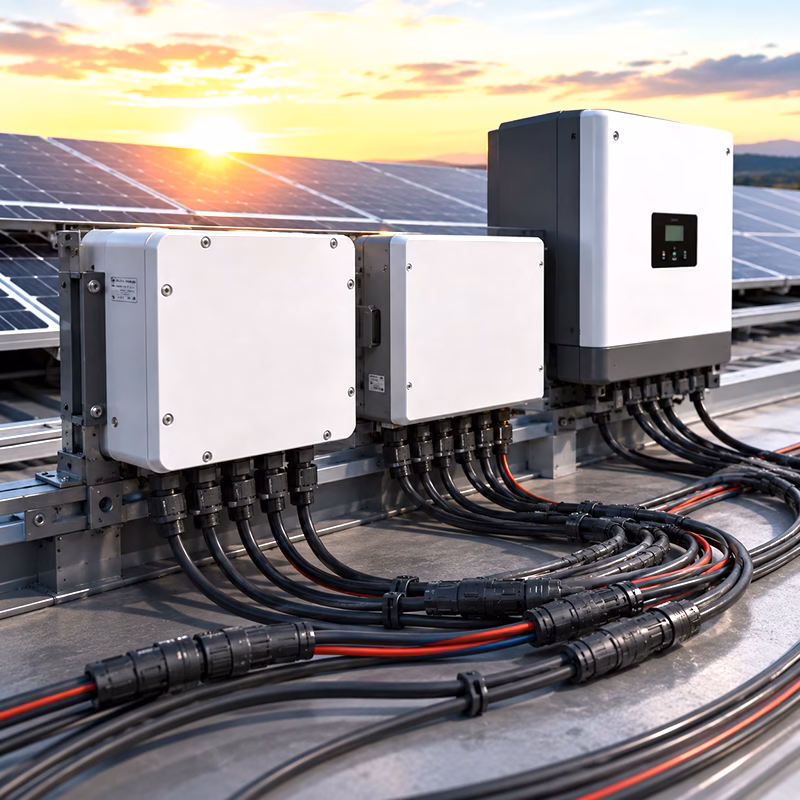 Photovoltaic & UV Solar Inverter Harnesses