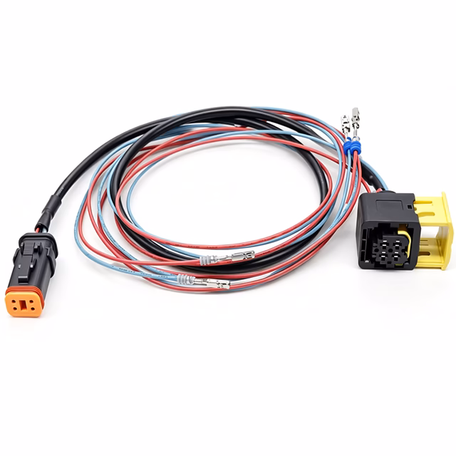Custom Automotive ECU Wiring Harness with Waterproof Connectors